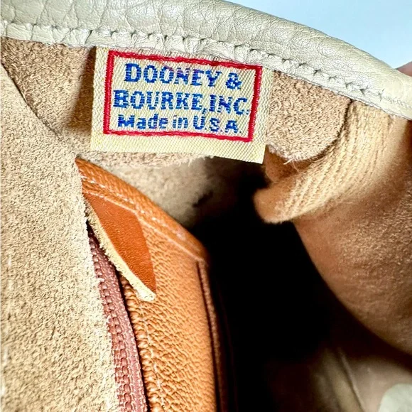 Dooney & Bourke Authentic Vintage Teton Saddle Crossbody Bag - Picture 12 of 16